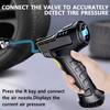 120W Car Air Pump Wireless/Wired Electric Inflatable Pump Portable Air Pump Tire Inflator Digital for Motorcycle Bicycle Balls