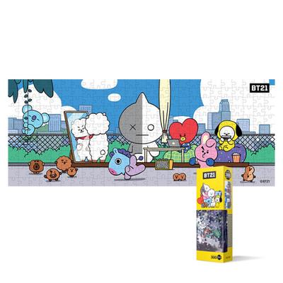 300 Piece Jigsaw Puzzle - BT21 Rooftop (Mini), Popular Korean Puzzle
