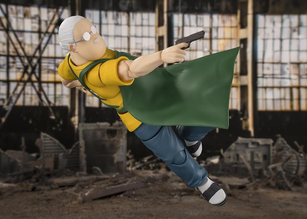 TAMASHII NATIONS SAKAMOTO DAYS Taro Approximately PVC ABS Painted Action Figure S.H.Figuarts Sakamoto, 165mm, &