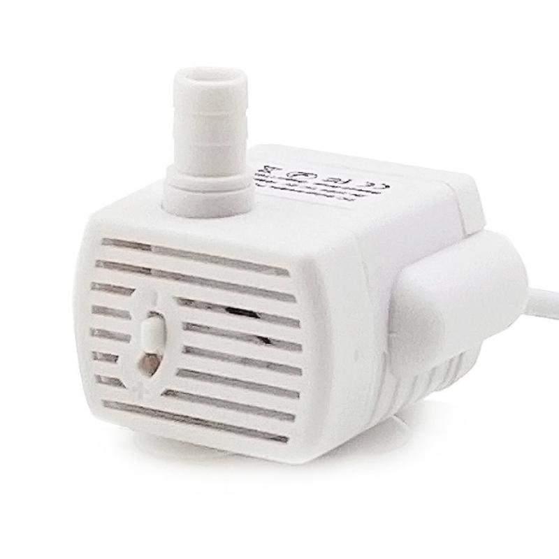 Pompka do wody dla kota fontanna silnik zapobiegający pracy na sucho zamiennik do miski do picia z kwiatami dla kota dozownik wody produkty dla zwierząt