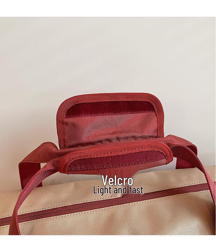 Women's Large Capacity Sports Fitness Bag - Fashionable Single Shoulder Travel Tote