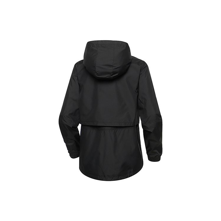 Nike Contrast Hooded Windbreaker Casual Jacket Women Jackets Black AJ2982-010