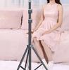 Dual Phone Live Streaming Stand with Multi-Camera Holder and Fill Light for Douyin