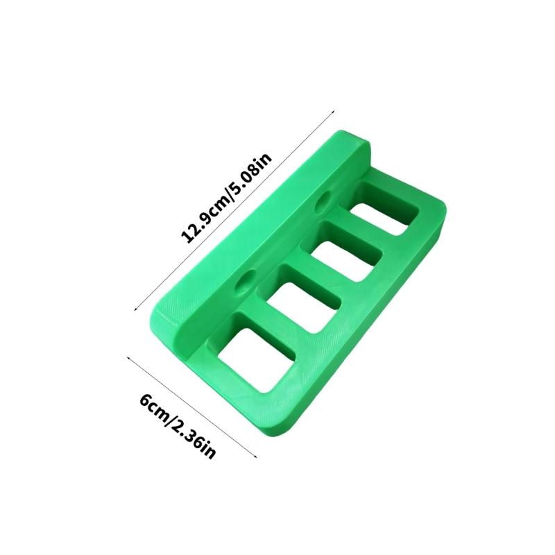 Decorative Multicolor Plastic Mounting Shelf Wall-Mounted Tool Organizer Screwdriver Holder Storage Solution