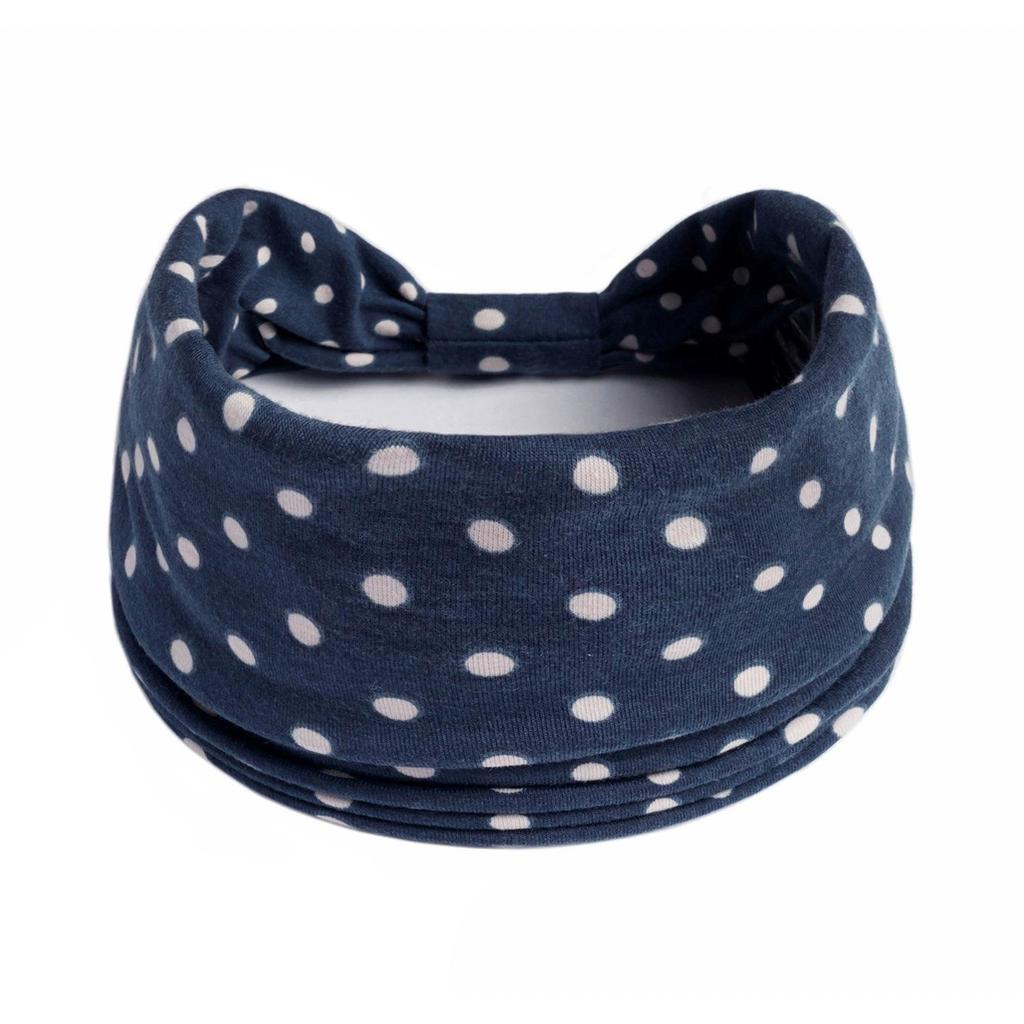 Women's Wide Retro-Style Elastic Sports Headband - Yoga & Hair Accessory