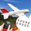 10 Pieces Airplane Model Wheel Clamps RC Landing Gear Stoppers Accessories Alloy Reliable