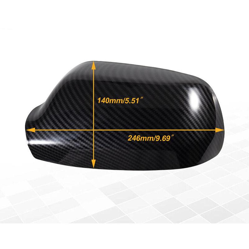 For Mazda 2 3 6 2003-2008 Car Replacement Rearview Door Side Mirror Cover Wing Cap Exterior Housing Shell Trim Accessories