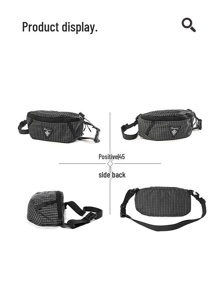 Unisex horská crossbody taška v korejském stylu: Trendy malá taška přes rameno na telefony a sport (2025)