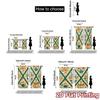 2D Flat Printing  JIT 2pcs   Curtains (Without Rod) Floral Tapestry Popular Minimalist Curtains Polyester Curtains All Seasons