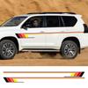 Car Sticker Modified Sports Body Waist Line Styles Decal Vinyl Decoration Accessories For Toyota Land Cruiser LC70 LC76 LC79 LC8