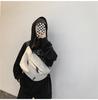 Large Capacity Unisex Crossbody & Waist Bag - Japanese Style, Solid Color, Trendy Hong Kong Street Design
