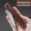 Mini Folding Hand Saw with Fine Teeth for Woodworking, Bonsai, and Outdoor Use