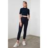 Black Basic Woven Trousers Twoss19st0038