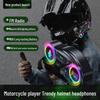 Y13 Bluetooth Motorcycle Helmet Headset - Waterproof, Noise Reduction, High Sound Quality Riding Gear.