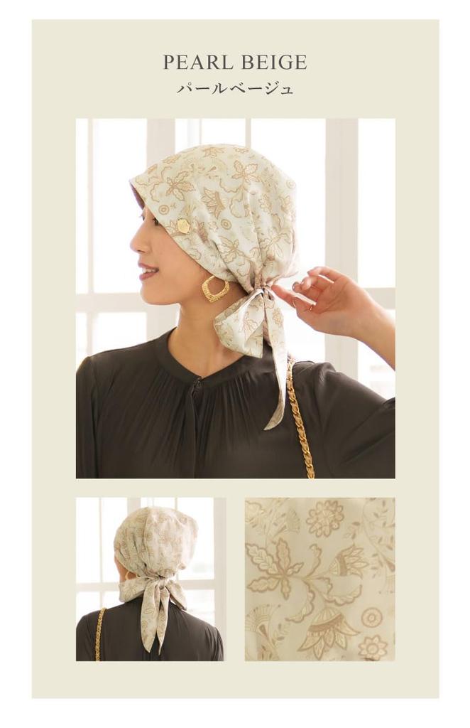 MY Medical Care Lace Appearance Hair Oriental Pattern [KISS LIFE] Hat, Hat, 2-way, Cute, Stylish, Summer, Type, Cancer, Care, Loss, Women's, Audrey,