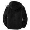 Men's Stand Collar Hooded Lambskin Casual Jacket Cardigan Coat Outdoor Tops