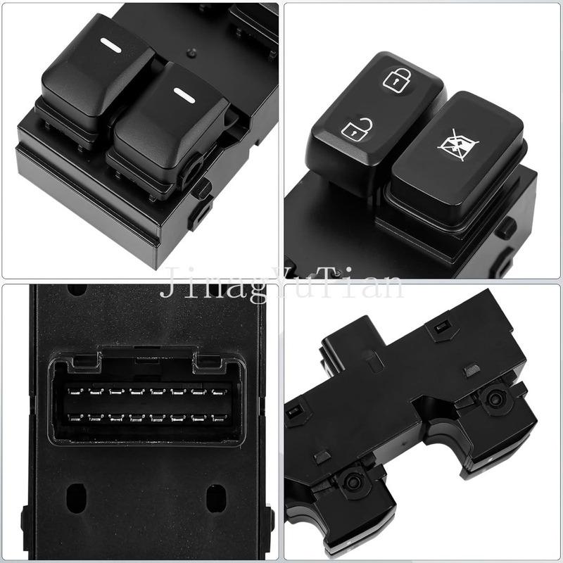 Front Left Electric Power Window Switch Lifter Control Button Auto Parts for KIA Sportage 2011-2016 Car Replacement Accessories