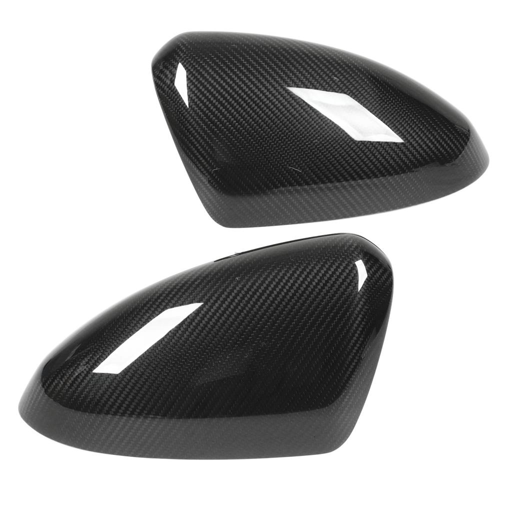 Seite Spiegel Abdeckungen 2PCs Carbon Fiber Rückspiegel Kappen Moulding Trim Ersatz für Subaru BRZ