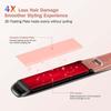 Professional Hair Straightener Keratin Treatment Wide Plate Hair Flat Irons for Frizzy Hair Recovers Damage 110-240V
