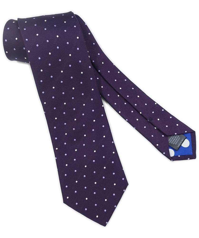 Tie Gift Paul Smith Tie with Paul Smith Case Tote Bag PS72 Purple Gift Wrapping [Brand Set] Ribbon, & (REDROSE Original) Navy/Blue (Gift, Birthday,