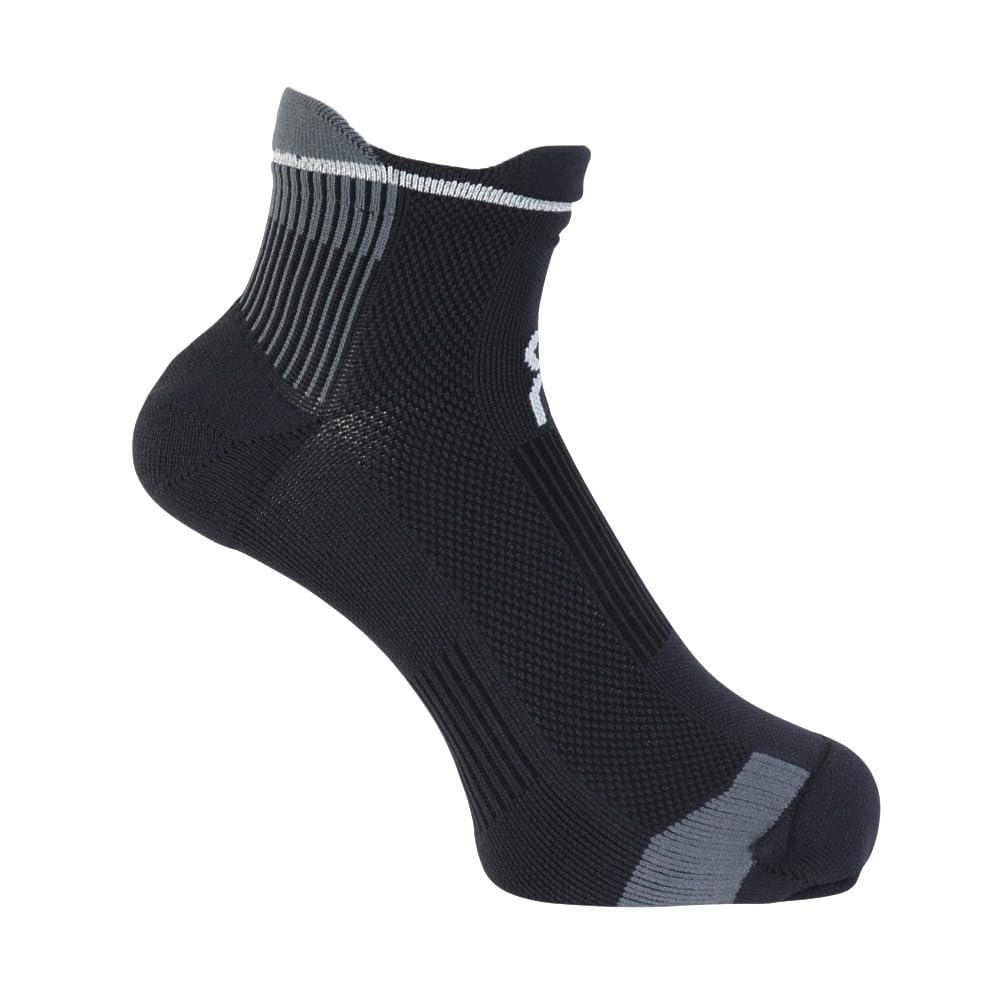 On Performance Run Sock Low Black
