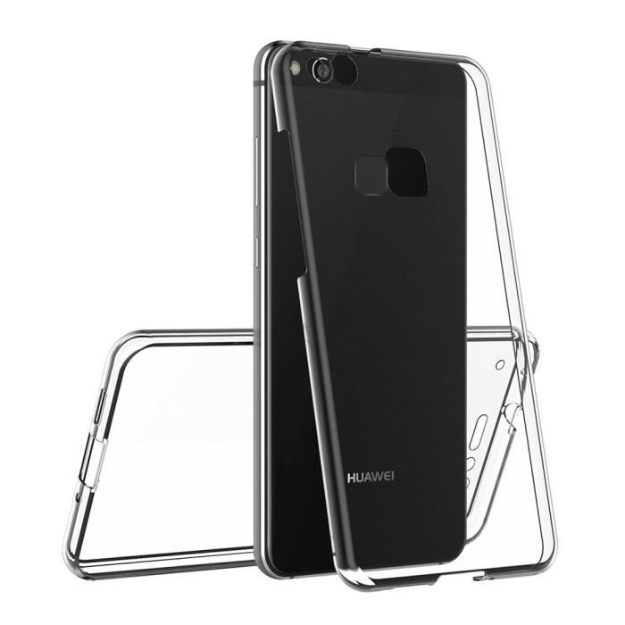 Huawei P10 LITE Case - Phonillico - Ultra Slim - Soft Silicone - Transparent - Maximum Protection