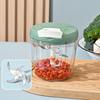 Portable Manual Pull Crusher Multifunctional Garlic Chopper Food Chopper  Garlic Chop
