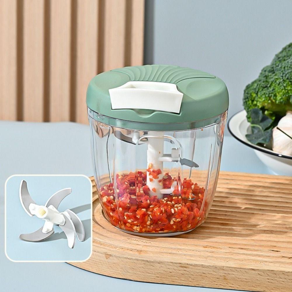 Portable Manual Pull Crusher Multifunctional Garlic Chopper Food Chopper Garlic Chop
