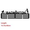 Home & Sports Display Combo:Key Holder & Bathroom Accessories,Wall Coat Racks for | Football & Marathon Medal Holders for Runner