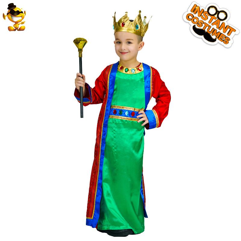 Masquerade party costumes stage costumes halloween cosplay costumes children's little king costumes