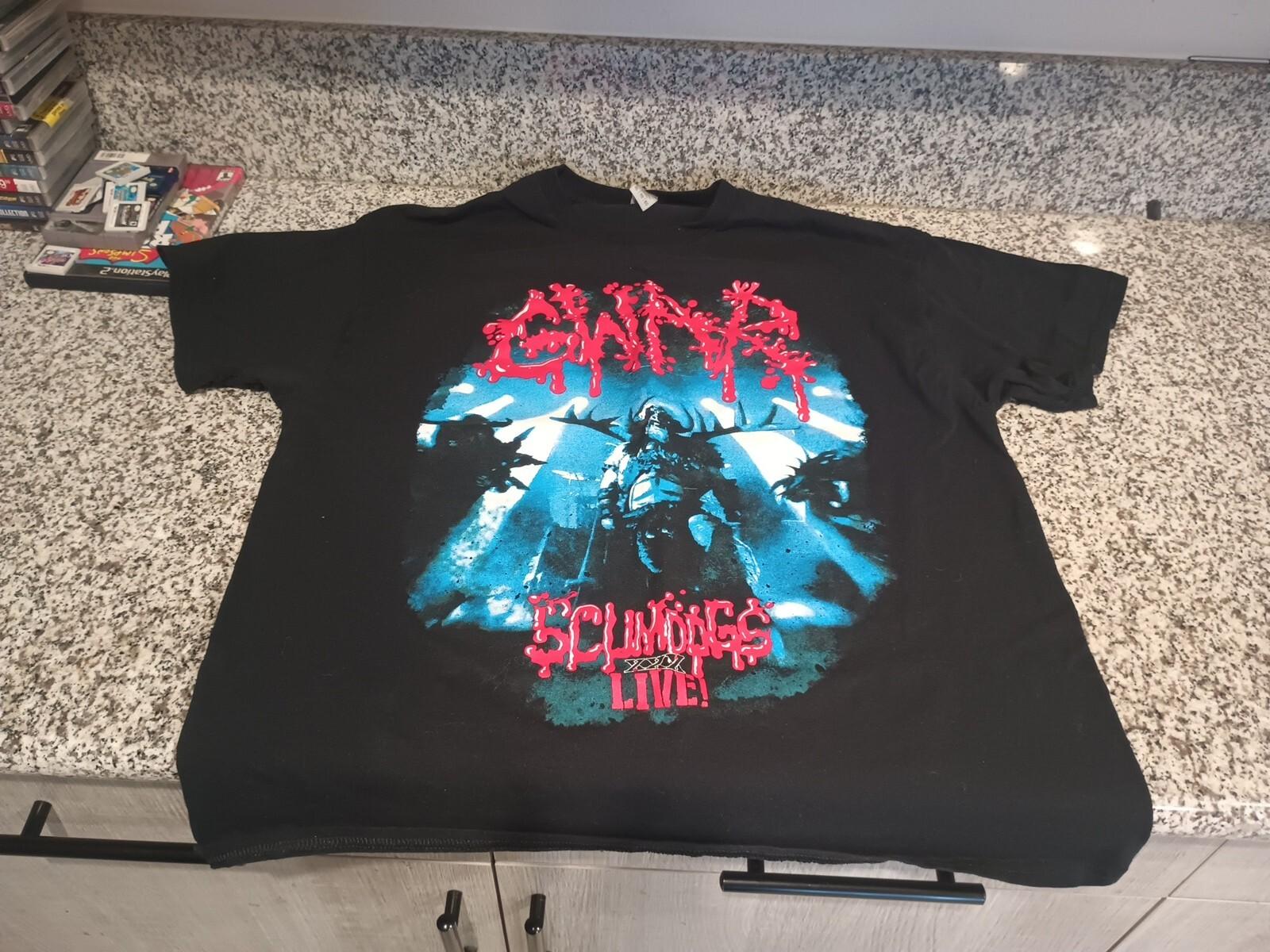 GWAR Scumdogs XXX Live 30th Anniversary Tour 2021 XL T-Shirt S