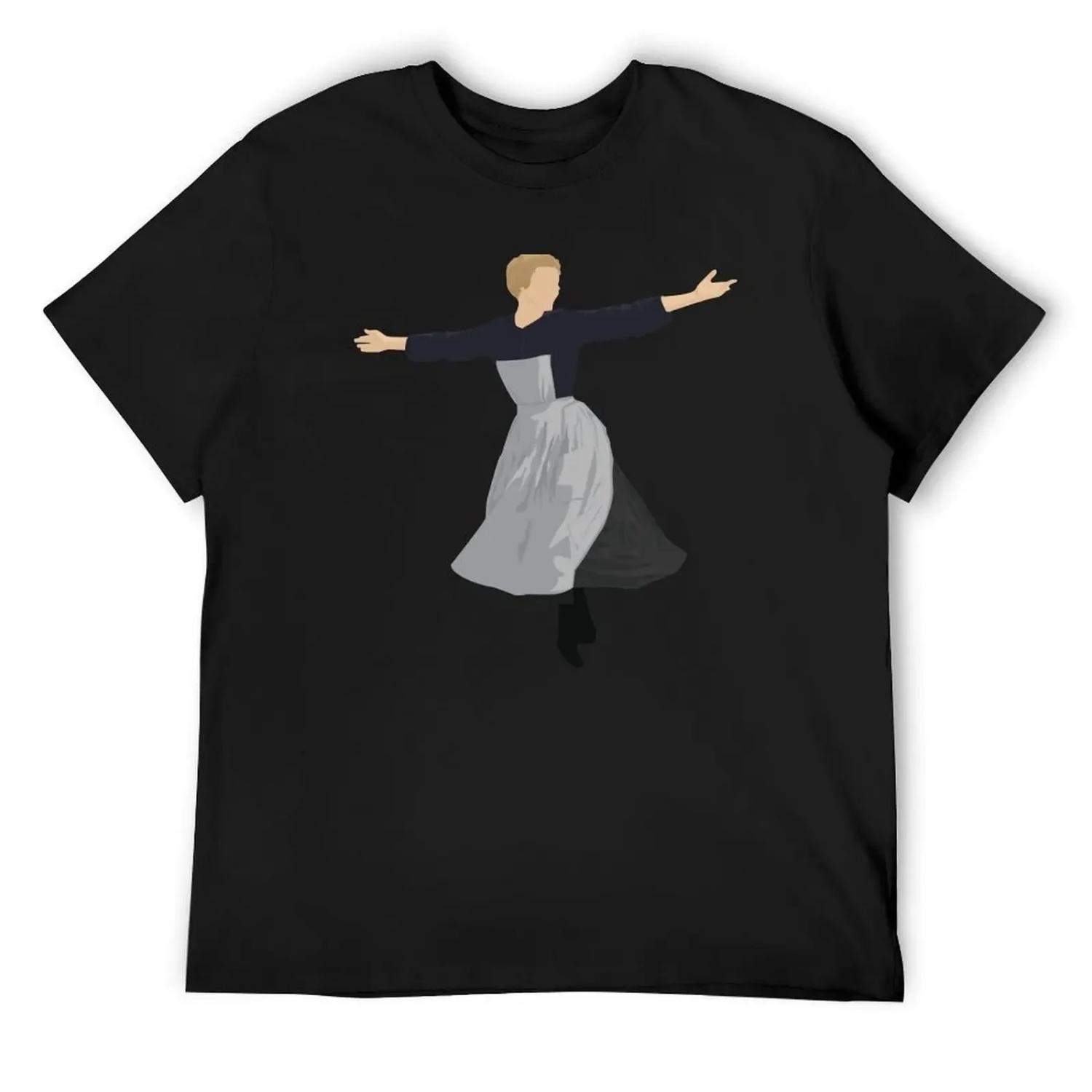 

Звуки музыки - Футболка из фильма анимешные вещи заготовки Аниме футболка мешковатые рубашки мужские футболки высокое качество S чёрный