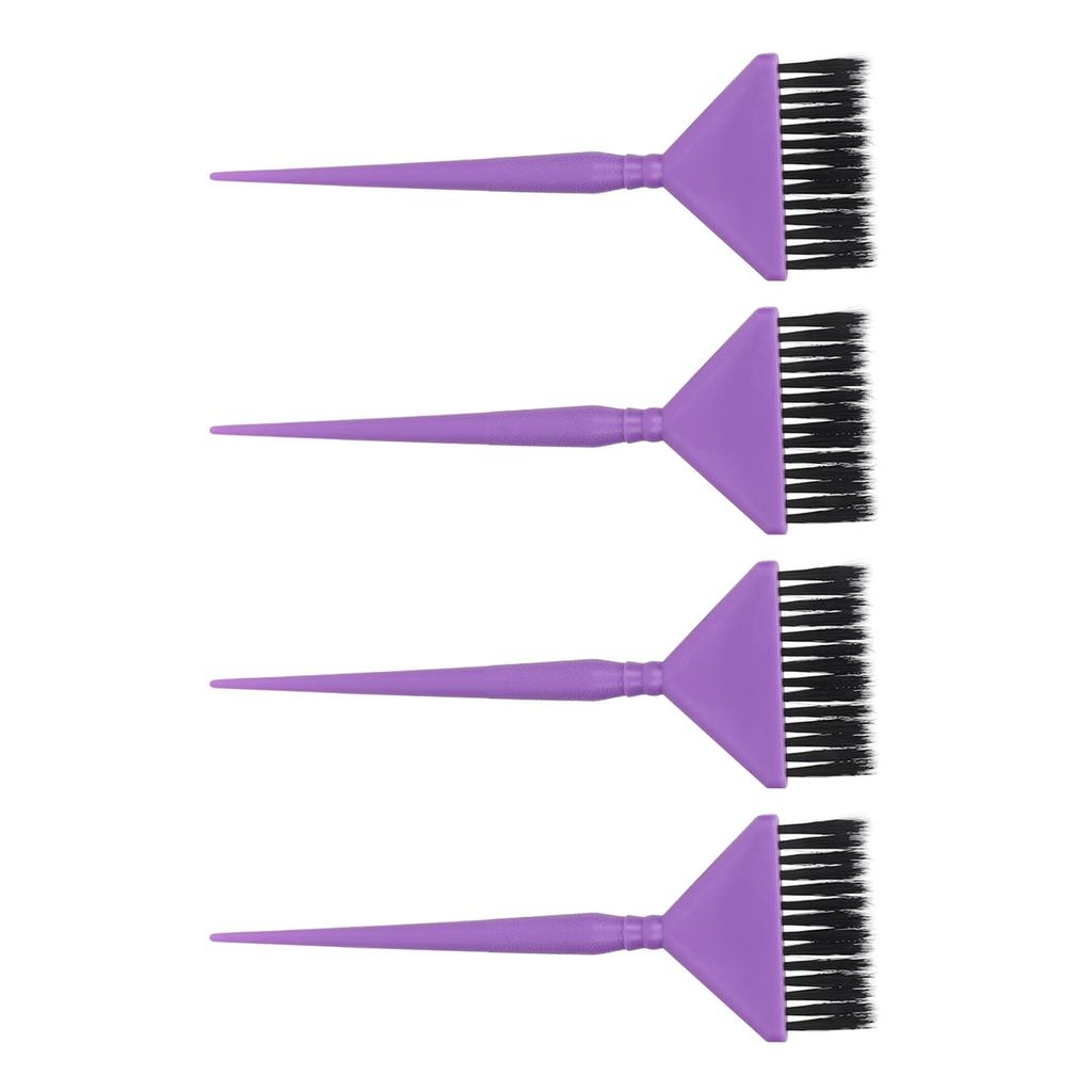 4Pcs Hair Color Brush Washable Reusable Professional Color Tint Applicator Hair Coloring Brush for