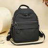Solid Color Women's Multi-Function Backpack Large Capacity Commuter Travel Backpack