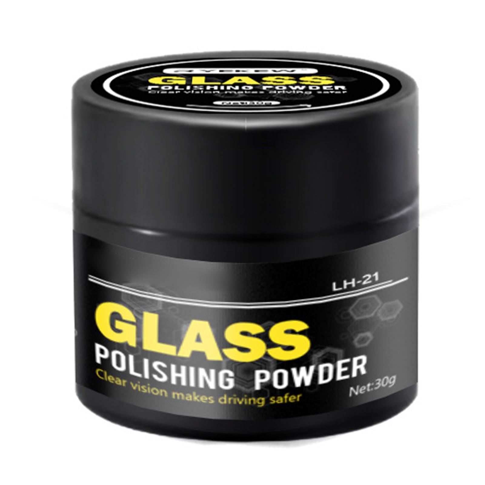 

Полироль для автомобильных стекол Удаляет масляную пленку и царапины Полировальный порошок для удаления царапин на автомобиле 30 г