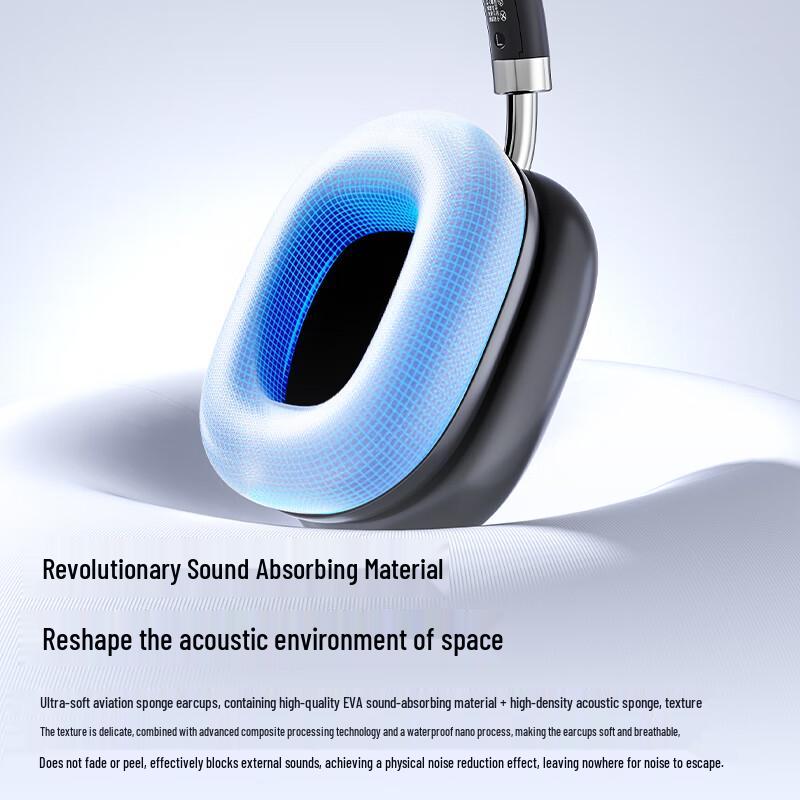 Newman TB750 Active Noise Cancelling Wireless Headphones