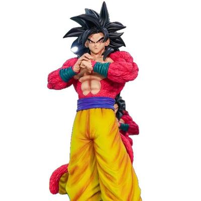 Dragon Ball Super Saiyan 4 Goku Figure Anime Statue Desktop Ornament Gift