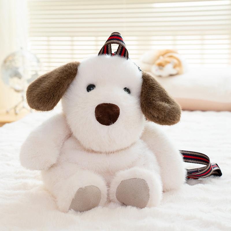 Animal Dog Cartoon Bear Rabbit Plush Backpack Kids Toy Bag Stuffed Gift Doll