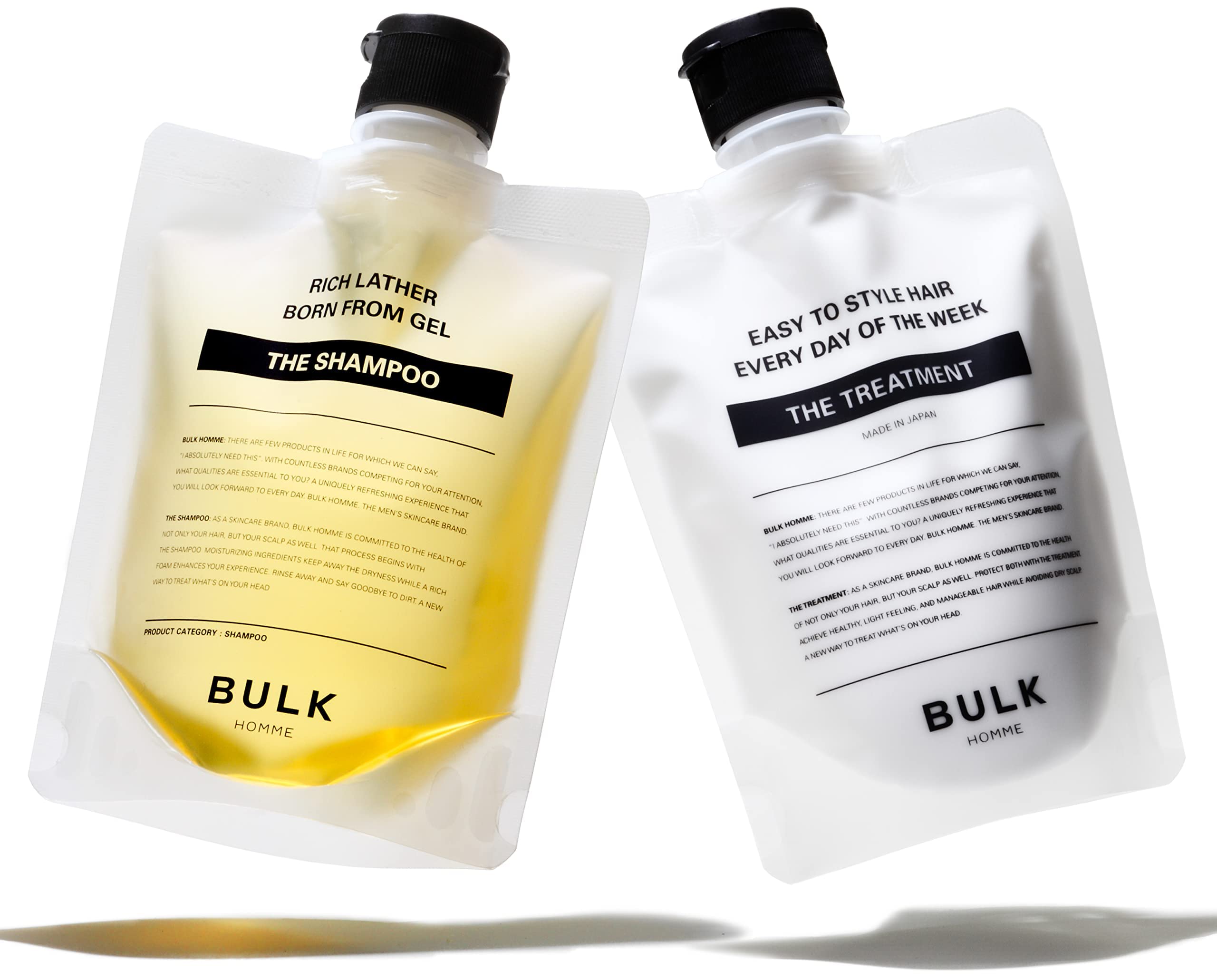 

Шампунь для мужчин Bulk 200 г Кондиционер 180 г Набор для ухода за волосами Увлажнение Восстановление повреждений Мужской и белый