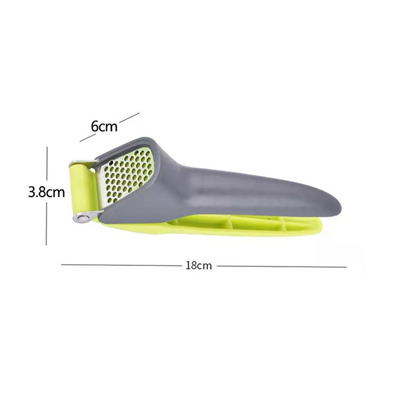Stainless Steel Garlic Press Crusher Multifunction Handheld Ginger Garlic Mincer Home Cooking Vegetables Squeezer Masher Tools