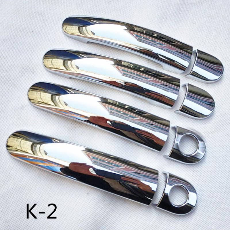 For Seat Leon 2 MK1 1m M1 Cupra MK2 2012  ABS Plastic Chrome Door Handle Cover Car