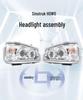Sinotruk Howo 380/336 Dual-Lens Full LED Headlights - Super Bright Spotlight Flow