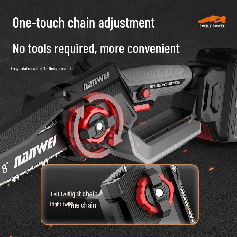 Nanwei Cordless Mini Electric Chainsaw CN plug (adapter included)