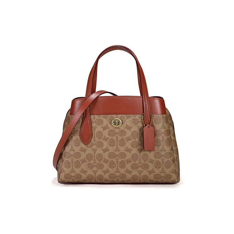New COACH Lora Handbags 593-B4NQ4