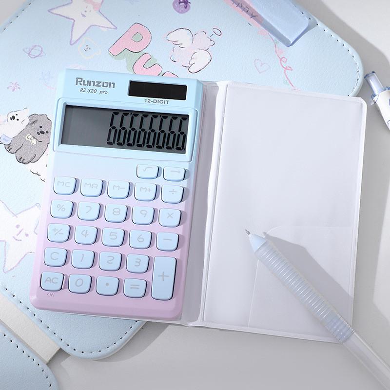 Stylish Mini Calculator For Students  Cute Portable Financial Office Calculator