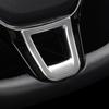 Silver Car Steering Wheel Decor Cover Frame Trim For VW Volkswagen  Teramont Atlas TROC Tiguan MK2 2017 2018 Styling