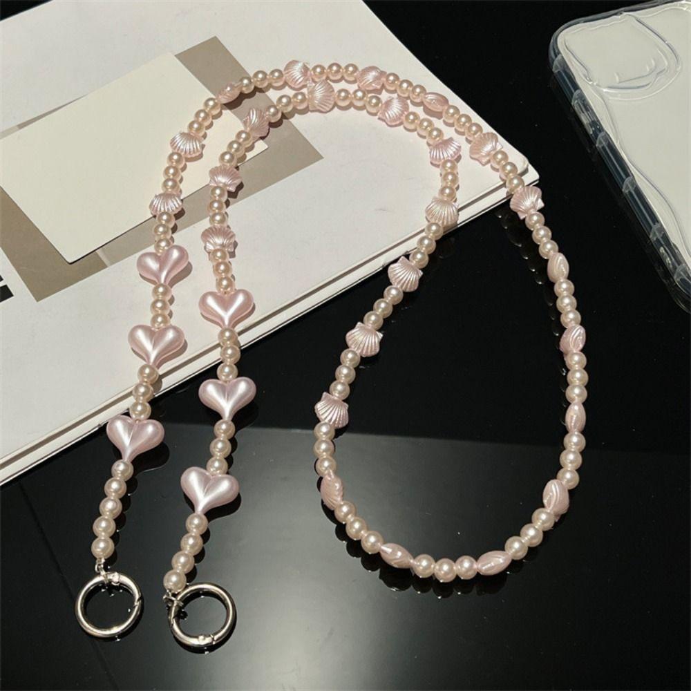 Sweet Long Crossbody Phone Chain Crossbody Cellphone Lanyard Mobile Phone Chain Bag Pendant