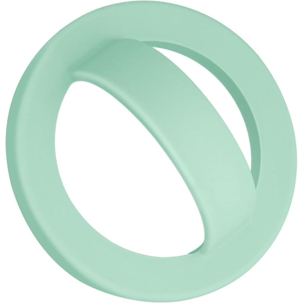 Silicone Ring Grip Phone Holder, Rotating Finger Loop Ring Grip Holder, Soft And Portable, Strong Magnetic Attraction, Compatible With Phone Case