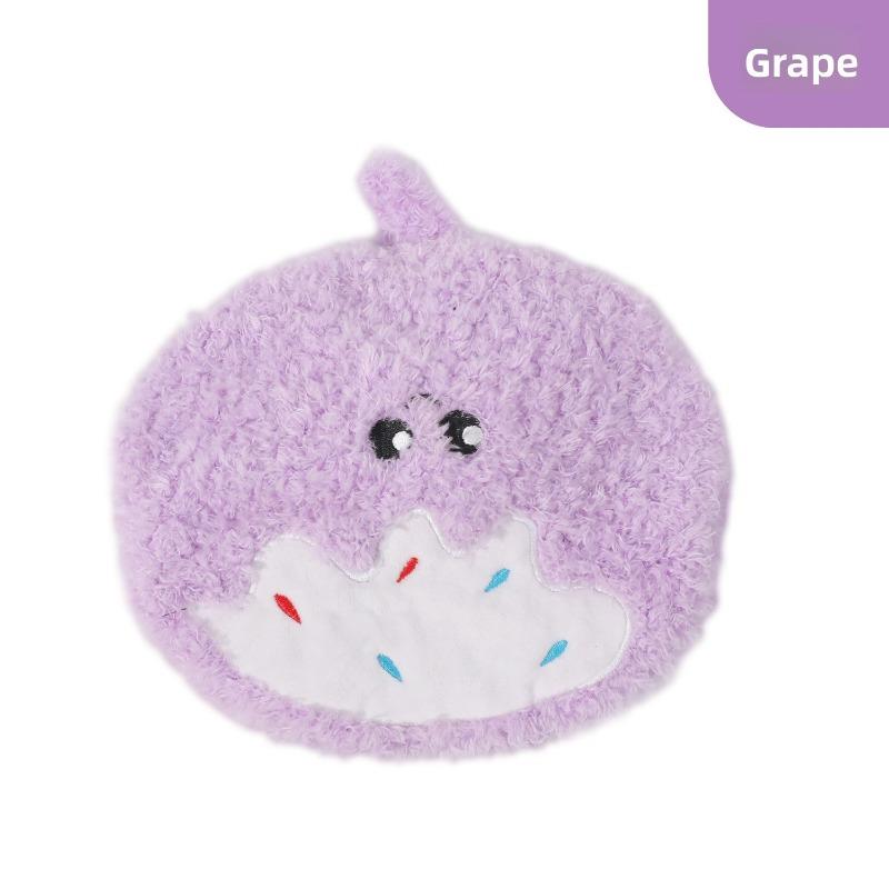 Hundespielzeug, Papierobst und -gemüse, Zähneknirschen und -reinigung, Geräusche machen, Kohlplüsch, Welpenspielzeug, Beißtraining und interaktiv