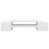 Monitor Stand with Storage Space White 70 X 27 X 15 Cm Particleboard